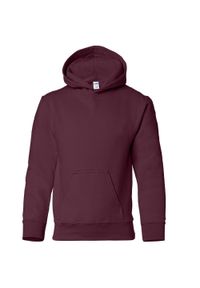 GILDAN - Dziecięca Bluza Unisex Heavy Blend Kaptur. Kolor: czerwony, brązowy, wielokolorowy #1