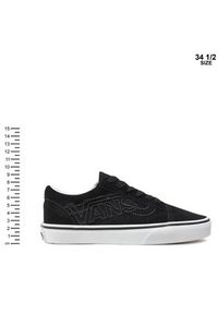 Vans Tenisówki Old Skool VN000D2VBLK1 Czarny. Kolor: czarny. Materiał: skóra, zamsz