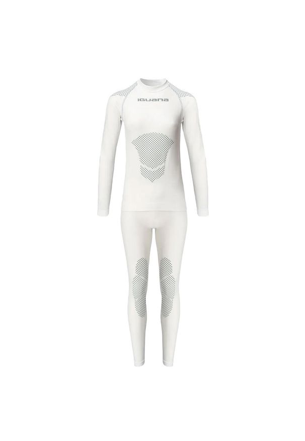 Iguana - Lantoni Base Layer Set Dla Pań I Panów. Kolor: biały. Sport: turystyka piesza