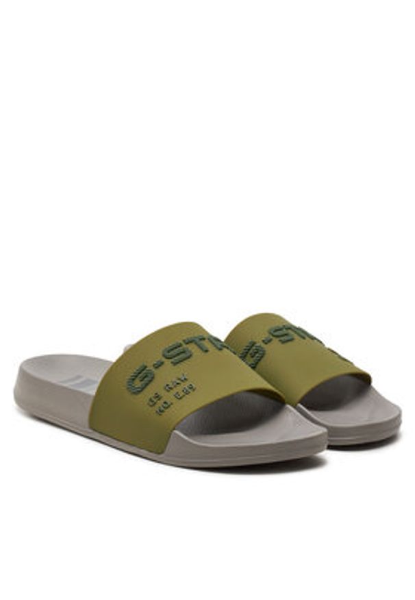 G-Star RAW - G-Star Raw Klapki Cart V Tpu W 2411 026223 Szary. Kolor: szary. Materiał: syntetyk