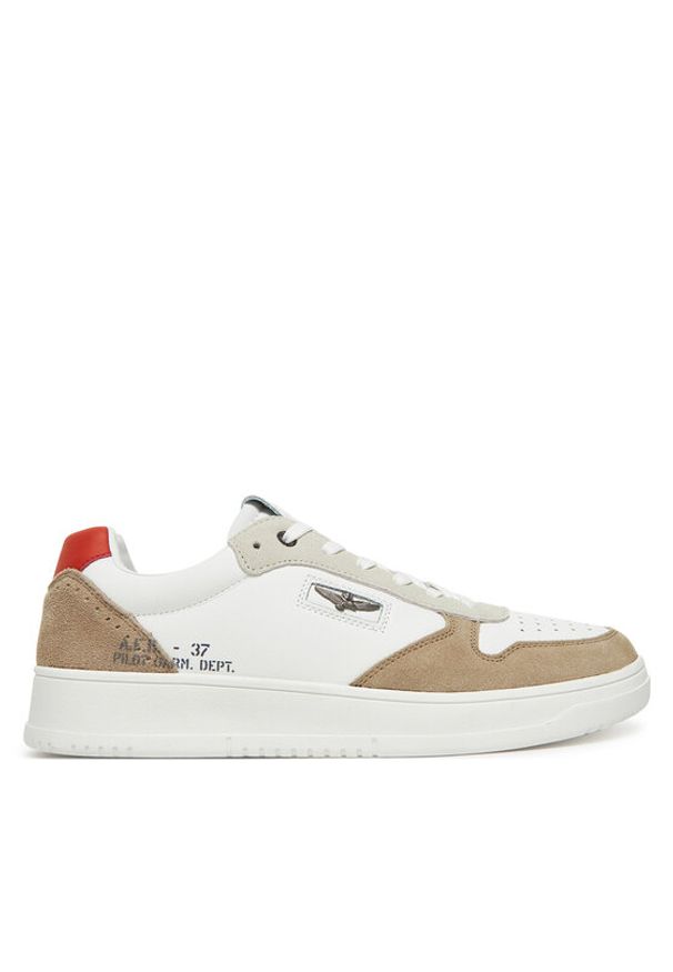 Aeronautica Militare Sneakersy 251SC235PL244 Biały. Kolor: biały. Materiał: skóra