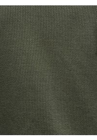 Ombre Clothing - Kurtka męska przejściowa C453 - khaki - XXL. Typ kołnierza: bez kaptura, kołnierzyk stójkowy. Kolor: brązowy. Materiał: materiał, poliester #4