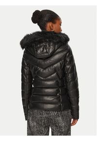 Morgan Kurtka zimowa 242-GKIDIA Czarny Regular Fit. Kolor: czarny. Materiał: skóra. Sezon: zima #2