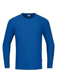 Koszulka z długim rękawem Jako Organic. Kolor: niebieski. Materiał: bawełna. Długość rękawa: długi rękaw. Długość: długie #1