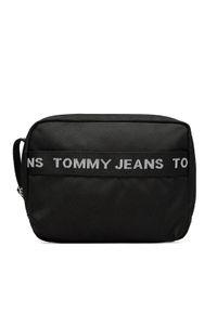 Tommy Jeans Kosmetyczka Tjm Essential Nylon Washbag AM0AM11721 Czarny. Kolor: czarny. Materiał: nylon #1
