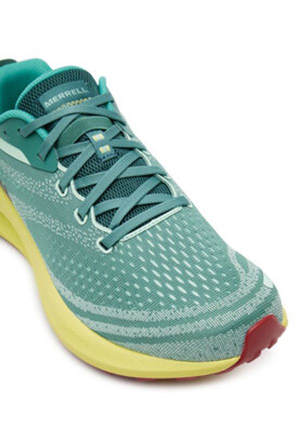 Merrell Buty do biegania Morphlite J068379 Zielony. Kolor: zielony. Materiał: materiał