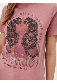 only - ONLY T-Shirt Lucy 15307412 Różowy Regular Fit. Kolor: różowy. Materiał: bawełna