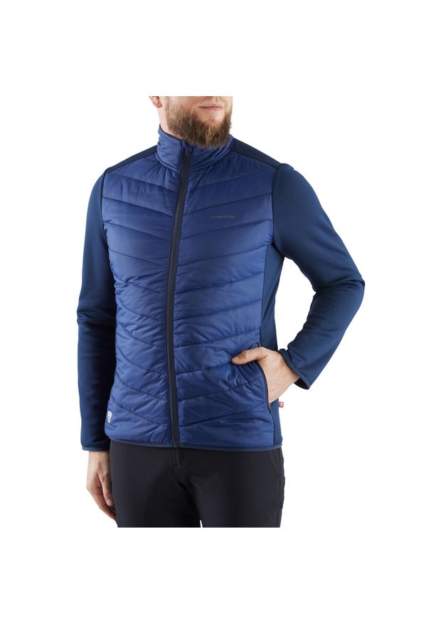 Kurtka trekkingowa męska Viking Bart Pro Primaloft. Kolor: niebieski. Materiał: puch. Technologia: Primaloft. Sport: turystyka piesza
