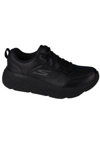 skechers - Buty sportowe Sneakersy damskie, Max Cushioning Elite. Kolor: czarny. Sport: turystyka piesza