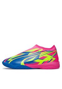 Puma Buty do piłki nożnej Ultra Match Ll Energy It+Mid Jr 107557 01 Różowy. Kolor: różowy. Materiał: skóra #6