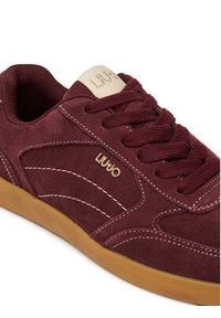 Liu Jo Sneakersy Connor 01 BF5069 PX002 Bordowy. Kolor: czerwony. Materiał: zamsz, skóra #4