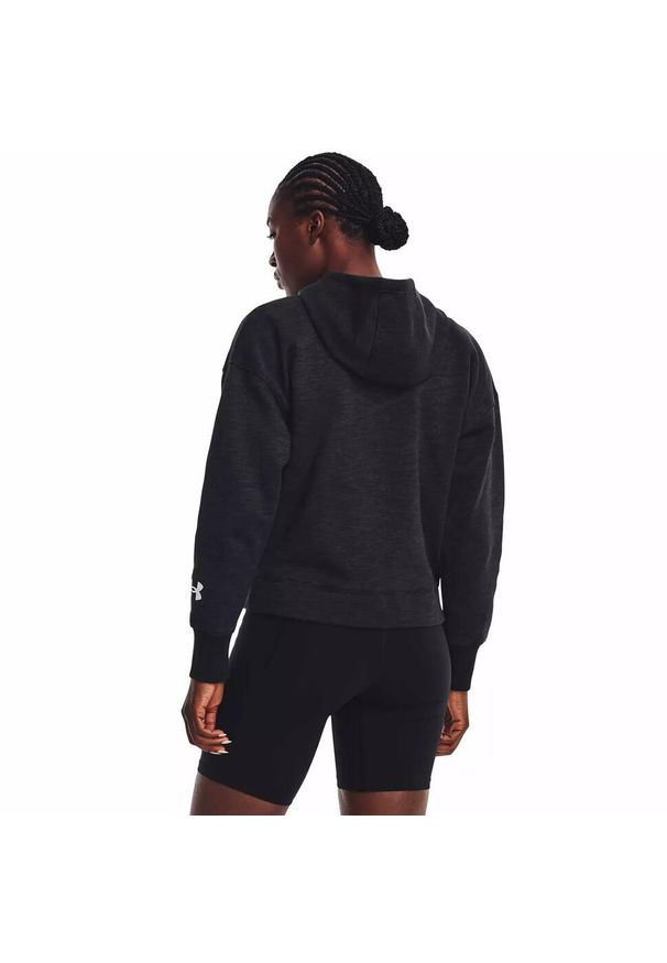 Bluza damska Under Armour Essential Script FZ. Kolor: czarny