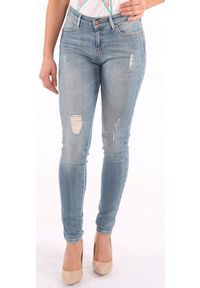 Wrangler - WRANGLER SKINNY DAMSKIE SPODNIE JEANSOWE ALL SHE WANTS W28KCZ99J