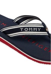 TOMMY HILFIGER - Tommy Hilfiger Japonki Th Webbing Summer Sandal FW0FW09193 Granatowy. Kolor: niebieski. Materiał: materiał #5