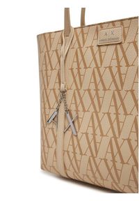 Armani Exchange Torebka XW001199 AF15325 F8035 Beżowy. Kolor: beżowy. Materiał: skórzane