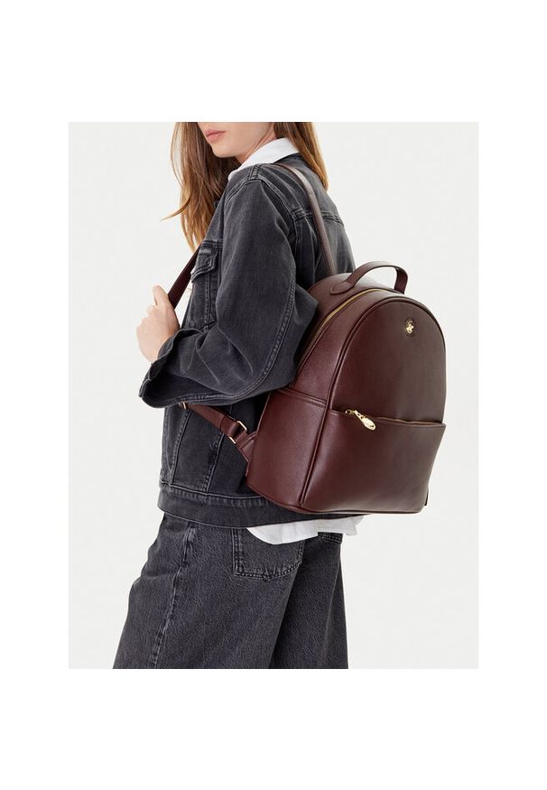 Plecak Beverly Hills Polo Club. Kolor: czerwony