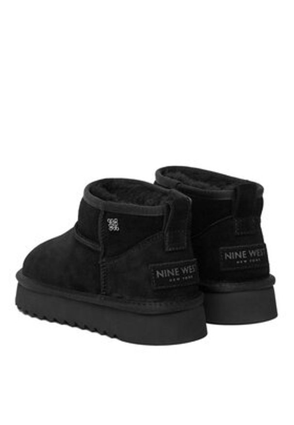 Nine West Śniegowce CEO-MENA-01 Czarny. Kolor: czarny. Materiał: skóra, zamsz