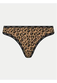 Guess Komplet stringów O5RG22 K6YW1 Kolorowy. Materiał: bawełna. Wzór: kolorowy