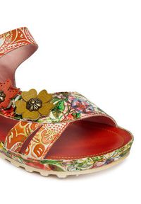 Laura Vita Sandały Brcyano 02 Czerwony. Kolor: czerwony. Materiał: skóra #4