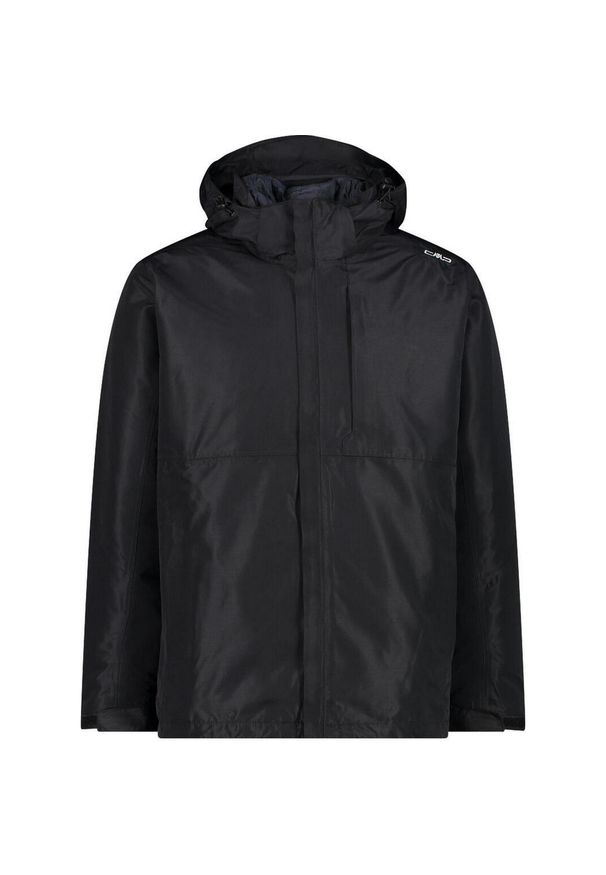 Kurtka męska turystyczna CMP 33Z1577D. Kolor: czarny, wielokolorowy, biały. Sport: turystyka piesza