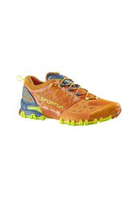 LA SPORTIVA - Buty do biegania męskie La Sportiva La Bushido Ii. Zapięcie: sznurówki. Kolor: pomarańczowy, wielokolorowy. Materiał: syntetyk, tkanina, materiał. Szerokość cholewki: normalna