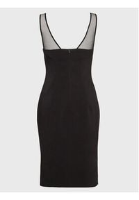 Kontatto Sukienka koktajlowa NO1013 Czarny Slim Fit. Kolor: czarny. Materiał: syntetyk. Styl: wizytowy #2