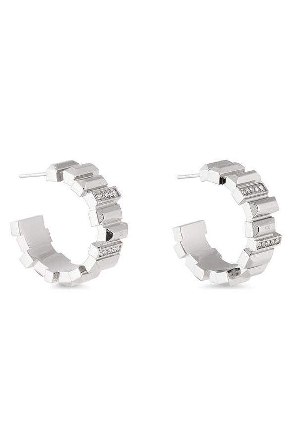 Calvin Klein Kolczyki 35000237 Srebrny. Materiał: metalowe. Kolor: srebrny