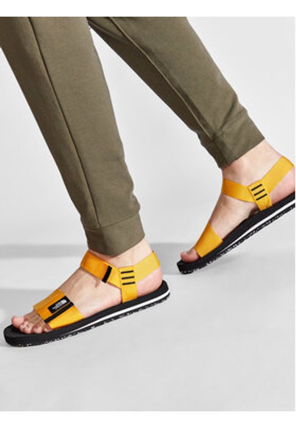 The North Face Sandały Skeena Sandal NF0A46BGZU3-070 Żółty. Kolor: żółty. Materiał: materiał