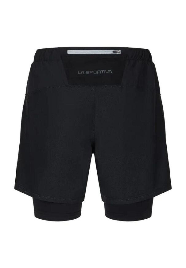 LA SPORTIVA - Spodenki do biegania męskie La Sportiva Trail Bite Short. Kolor: wielokolorowy, czarny, szary