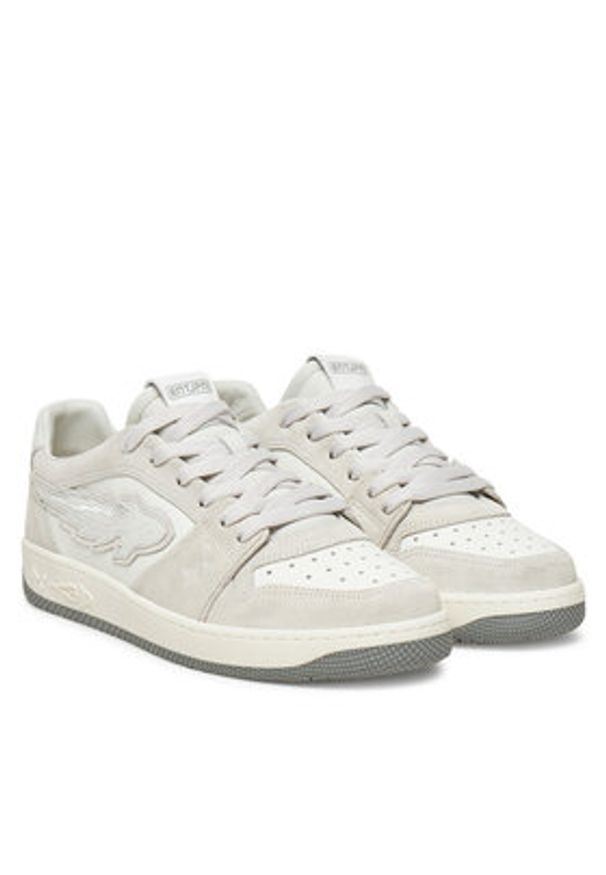Enterprise Japan Sneakersy BB5001 PX633 Szary. Kolor: szary. Materiał: skóra, zamsz