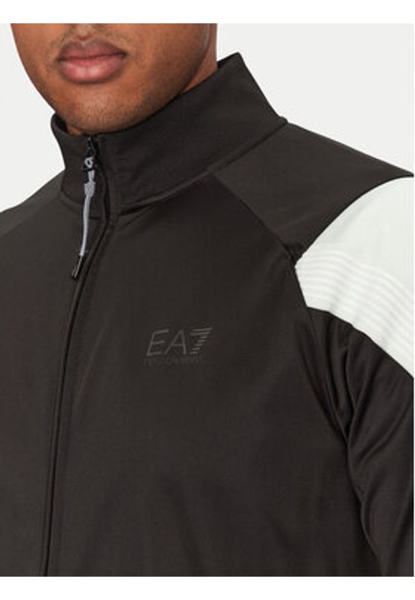 EA7 Emporio Armani Dres 7M000275 AF12449 UC001 Czarny Regular Fit. Kolor: czarny. Materiał: bawełna, syntetyk