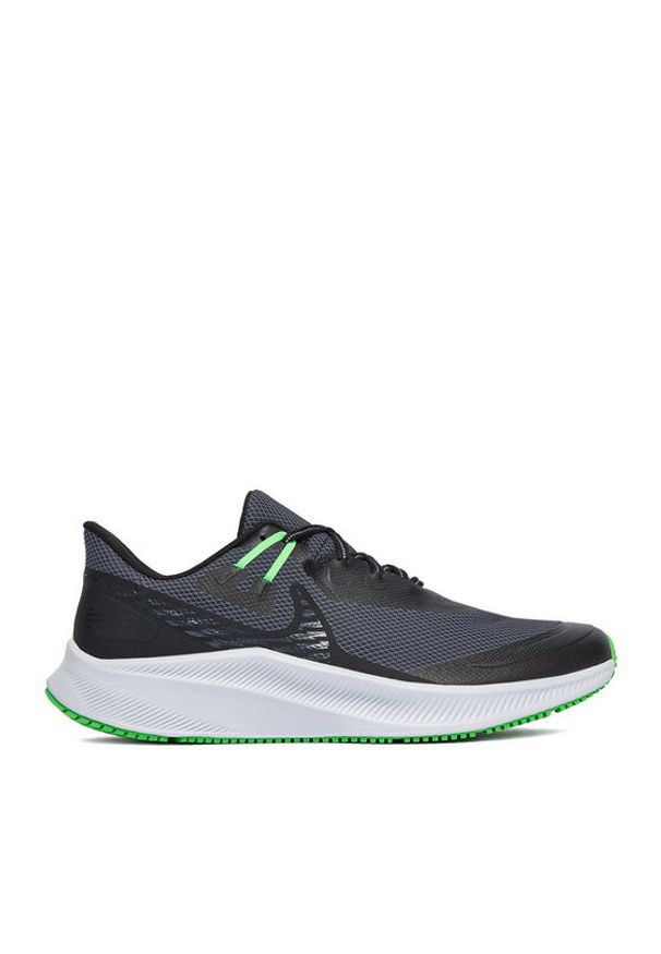 Nike Sneakersy CQ8894-010 Czarny. Kolor: czarny. Materiał: materiał
