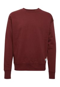 !SOLID - Solid Bluza 21107419 Bordowy Regular Fit. Kolor: czerwony. Materiał: syntetyk, bawełna