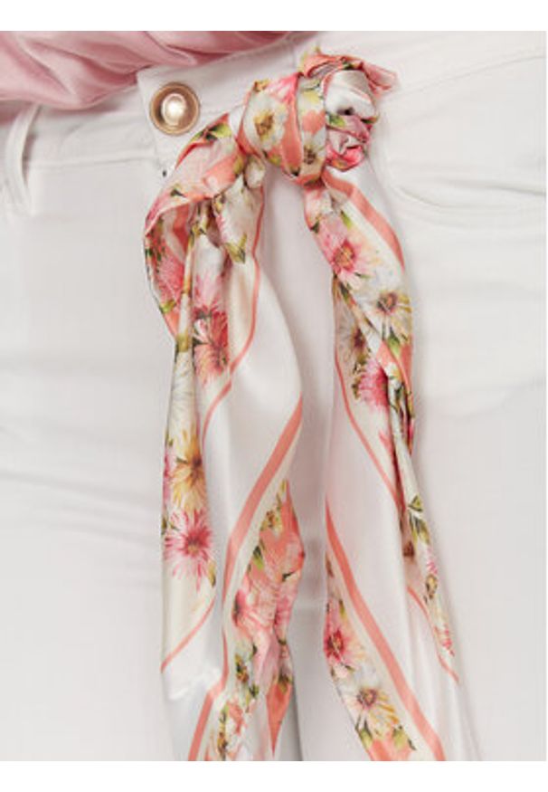 Guess Jeansy W5GA91 W93CM Biały Skinny Fit. Kolor: biały