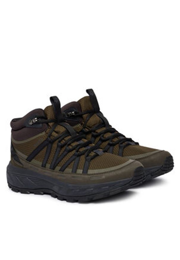 Jack Wolfskin Trekkingi Wild Hike Texapore Mid A65576 Khaki. Kolor: brązowy. Materiał: materiał. Sport: turystyka piesza