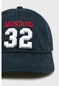 Mustang - Czapka. Kolor: niebieski #3