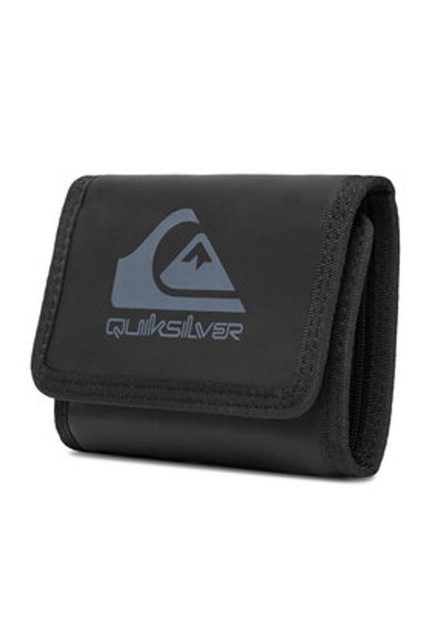 Quiksilver Portfel WBEO-QS-W1-001-SS26 Czarny. Kolor: czarny. Materiał: materiał