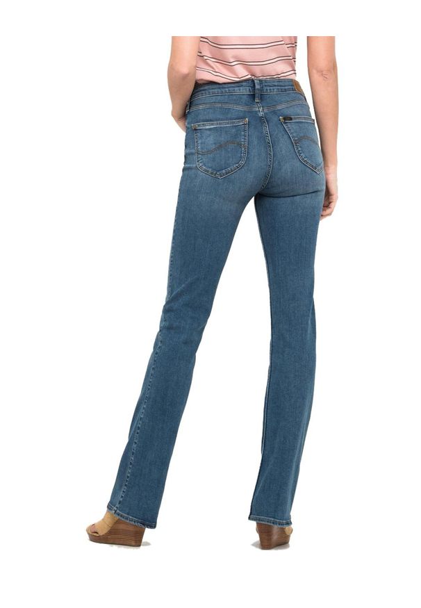 Lee - LEE DAMSKIE SPODNIE JEANSOWE HOXIE NINETY NINE L530HAZ 112112183