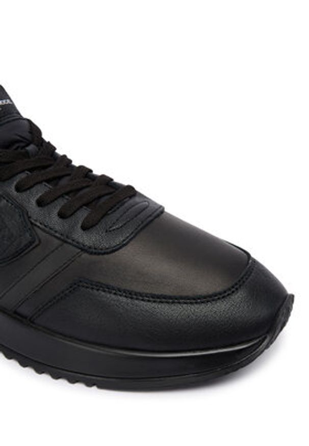 Philippe Model Sneakersy A011995 TYLU WX14 Czarny. Kolor: czarny. Materiał: skóra