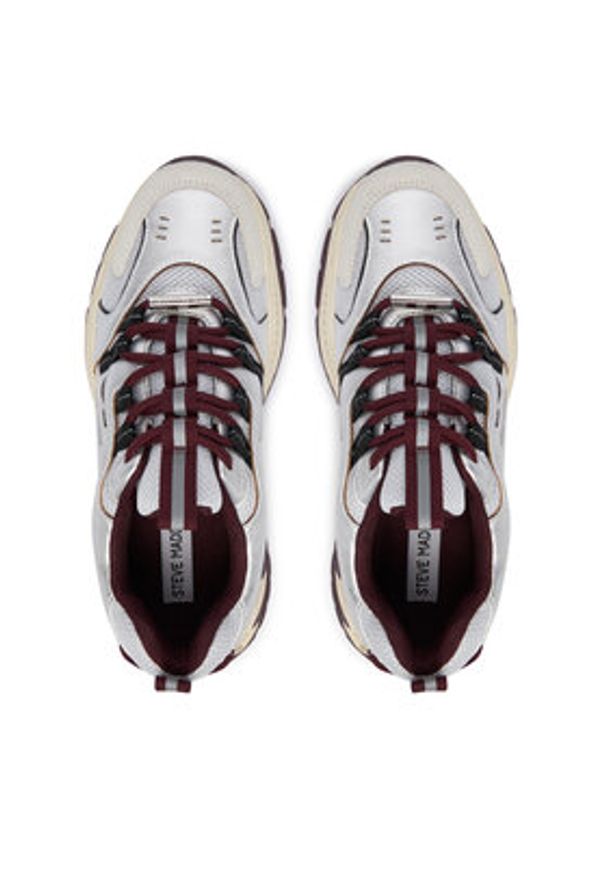 Steve Madden Sneakersy Animates SM11004763 Szary. Kolor: szary. Materiał: materiał