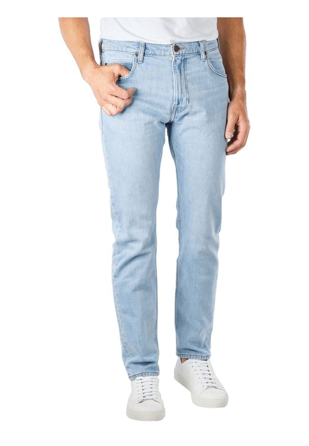 Lee - LEE RIDER MĘSKIE SPODNIE JEANSOWE WINTER BLUE SKY L701PLDQ 112321981