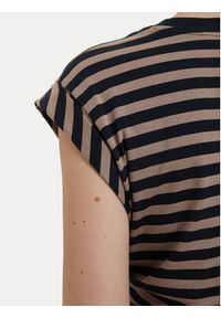 BOSS T-Shirt Epka_striped1 50574979 Kolorowy Regular Fit. Materiał: bawełna. Wzór: kolorowy #3