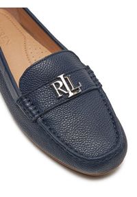 Lauren Ralph Lauren Mokasyny 802942768007 Granatowy. Kolor: niebieski. Materiał: skóra