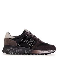 Premiata Sneakersy Lander 4951 Szary. Kolor: szary. Materiał: materiał #3