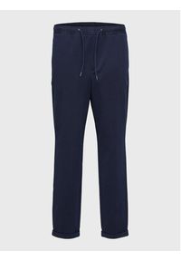 Selected Homme Spodnie materiałowe Selby 16085172 Granatowy Slim Fit. Kolor: niebieski. Materiał: materiał, syntetyk #2