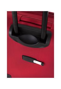 Ochnik - Komplet walizek na kółkach 19'/24'/28'. Kolor: czerwony. Materiał: poliester, kauczuk, materiał, nylon, guma #6