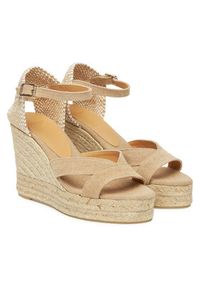 Castañer Espadryle Bruna/8ED/002 025536 Beżowy. Kolor: beżowy. Materiał: materiał #6