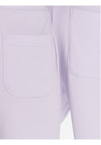 Converse Spodnie dresowe Unisex Go-To Embroidered Star Chevron 10023873-A09 Fioletowy Regular Fit. Kolor: fioletowy. Materiał: bawełna #5