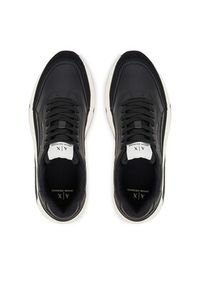 Armani Exchange Sneakersy XM001718 AF17544 UC001 Czarny. Kolor: czarny. Materiał: skóra #3