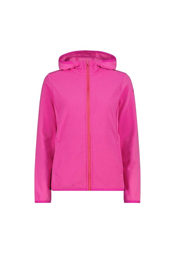 Bluza damska turystyczna CMP 35G5406. Kolor: różowy. Styl: sportowy. Sport: turystyka piesza